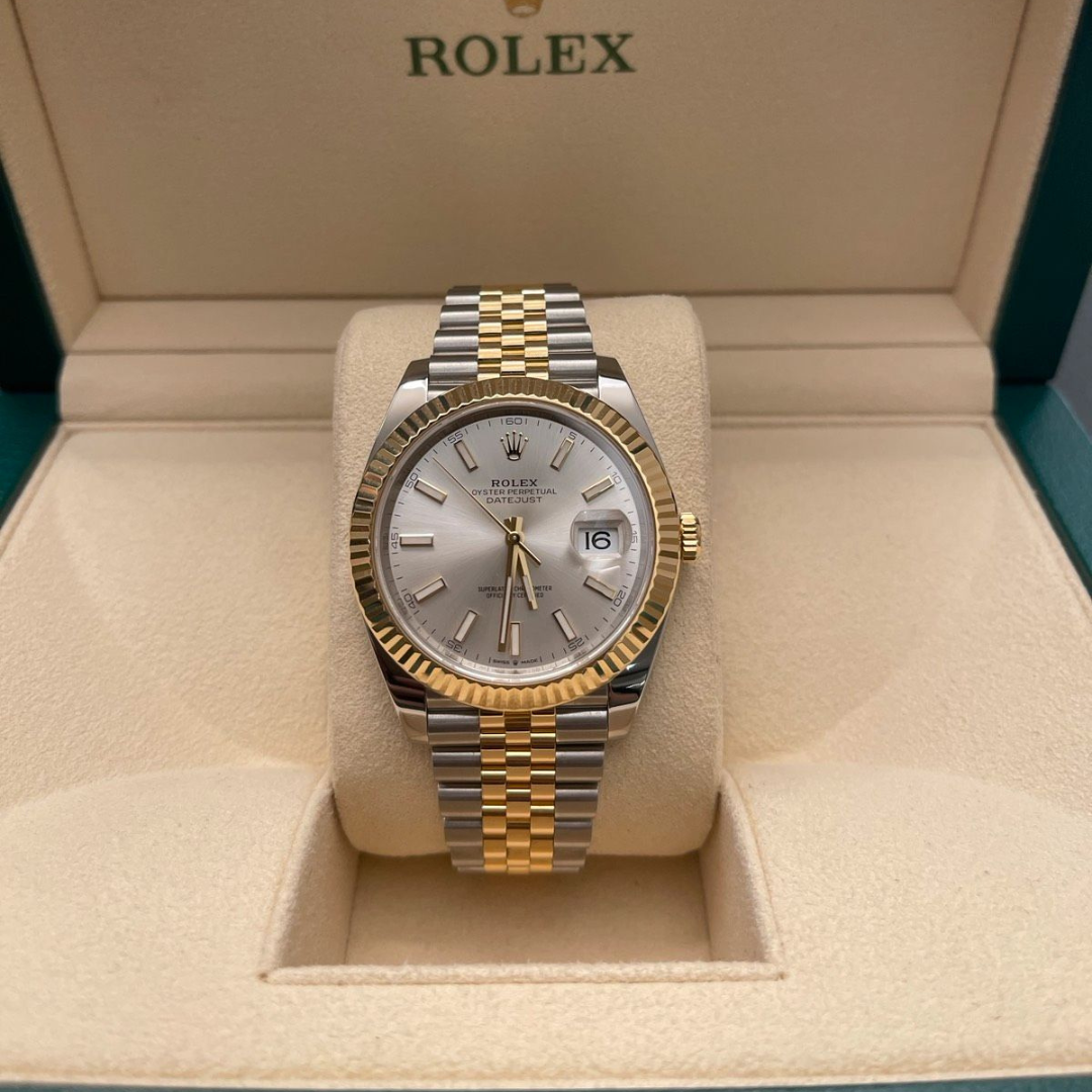 Rolex Datejust 41mm Silver Dial
